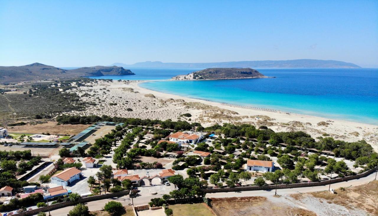 Simos Camping Elafonisos & Bungalows Eksteriør bilde